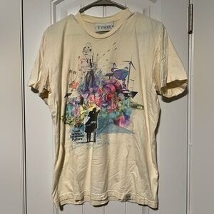 Vintage Imaginary Foundation Innocence Lost Cream Graphic Tee
